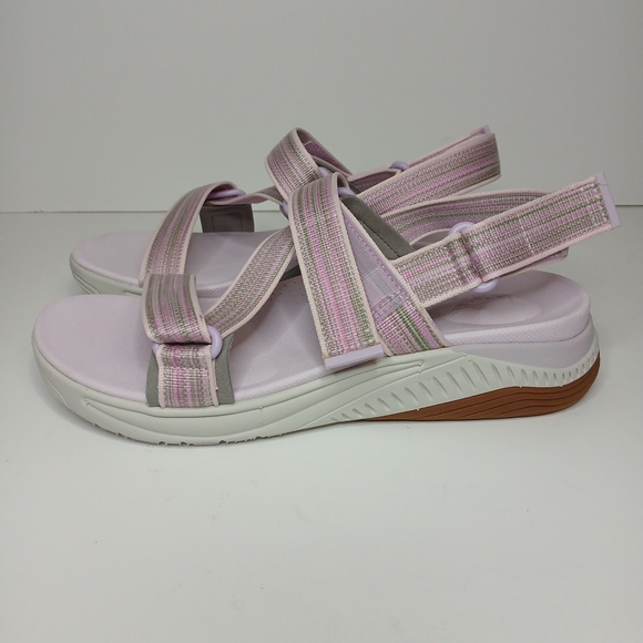 Dansko Womens Rayna Lilac Multi Webbing Sandal Size 39 EU 8.5-9US New - Picture 1 of 8